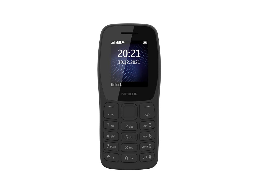 Nokia 105 Feature Phone - Charcoal in Qatar