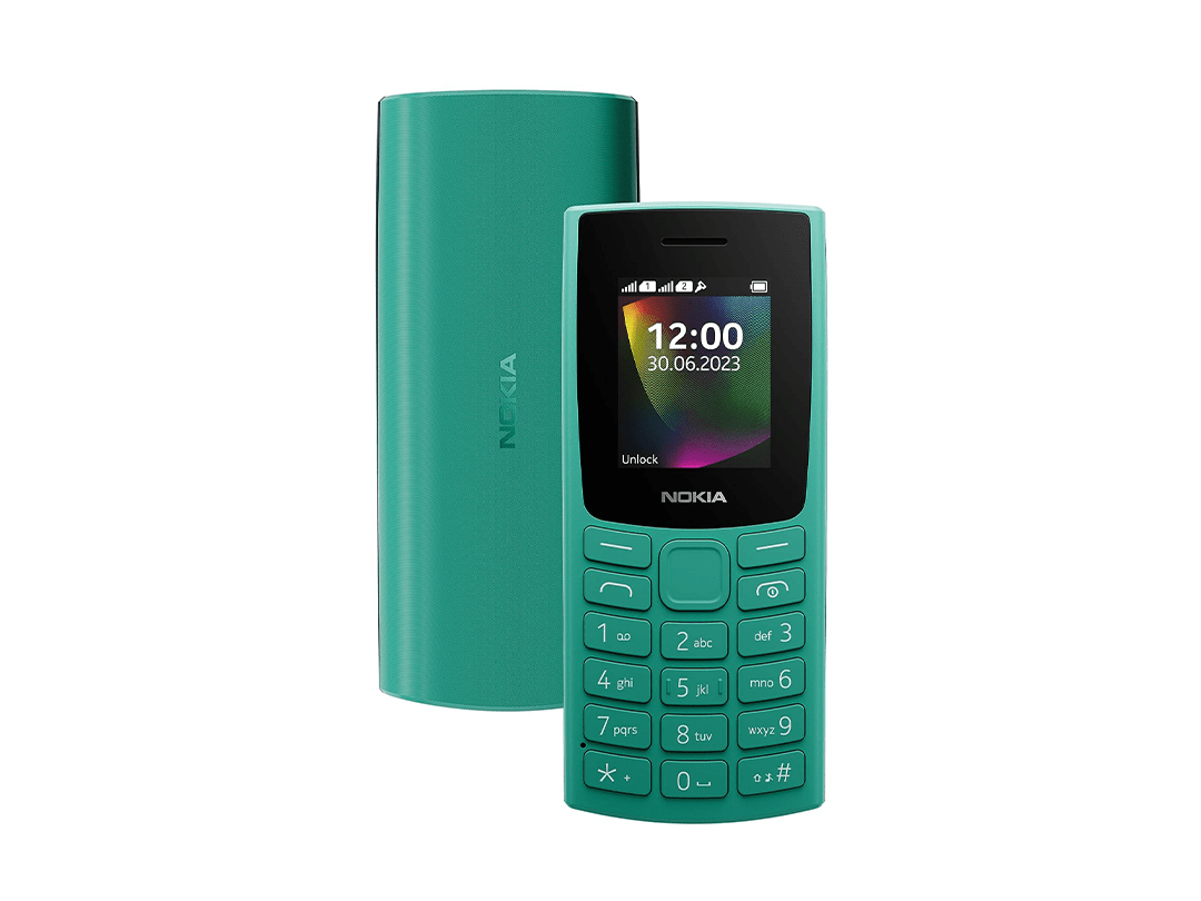 Nokia 106 DS Keypad Phone - Green in Qatar