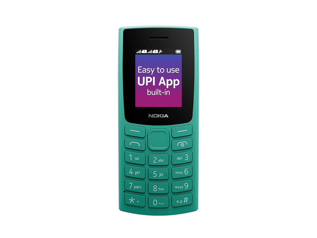 Nokia 106 DS Keypad Phone - Green in Qatar