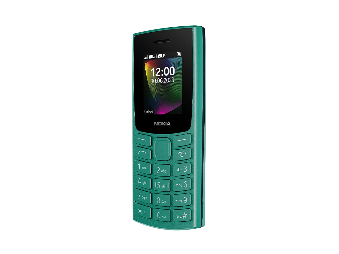 Nokia 106 DS Keypad Phone - Green in Qatar