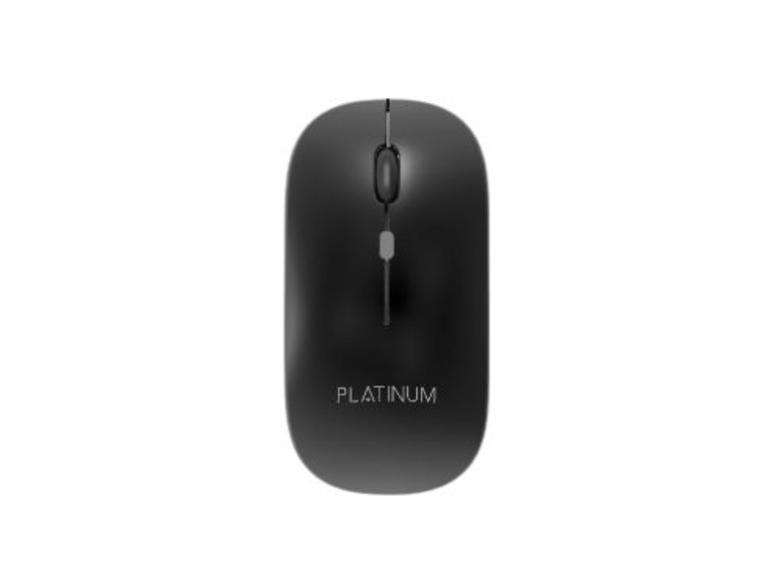 Platinum Wireless Mouse Duo 2.4GHz - Black in Qatar