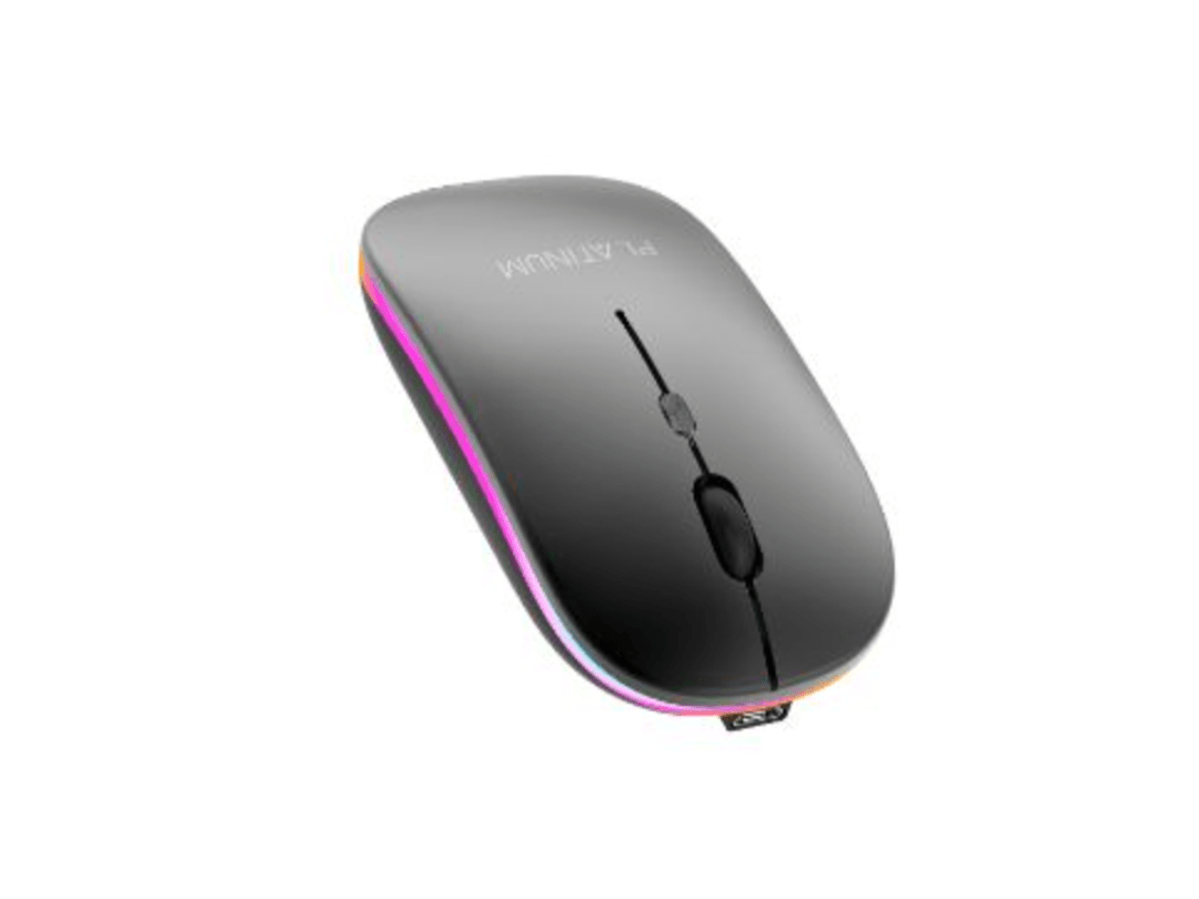 Platinum Wireless Mouse Duo 2.4GHz - Black in Qatar