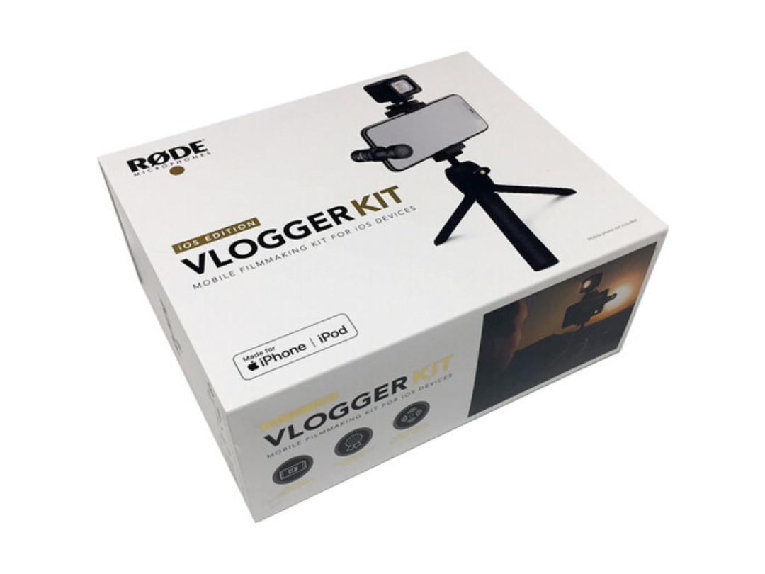 RODE Vlogger Kit iOS Edition Filmmaking Kit for Mobile Devices with Lightning Ports