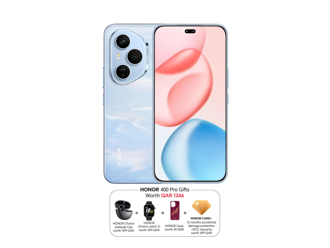 Buy HONOR 400 Pro 5G – 12GB RAM, 512GB Storage, 200MP Cam – in Qatar