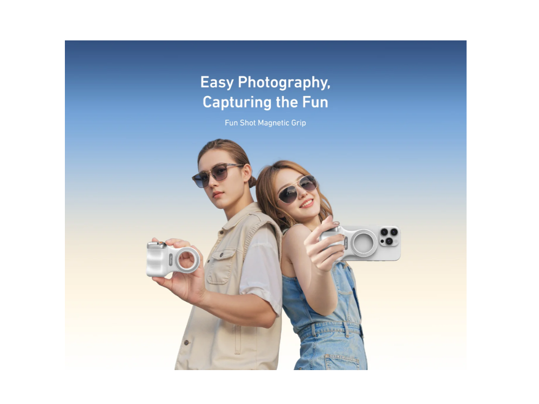 TELESIN Fun Shot Smartphone Magnetic Grip P5-MP-001 | Qatar Delivery