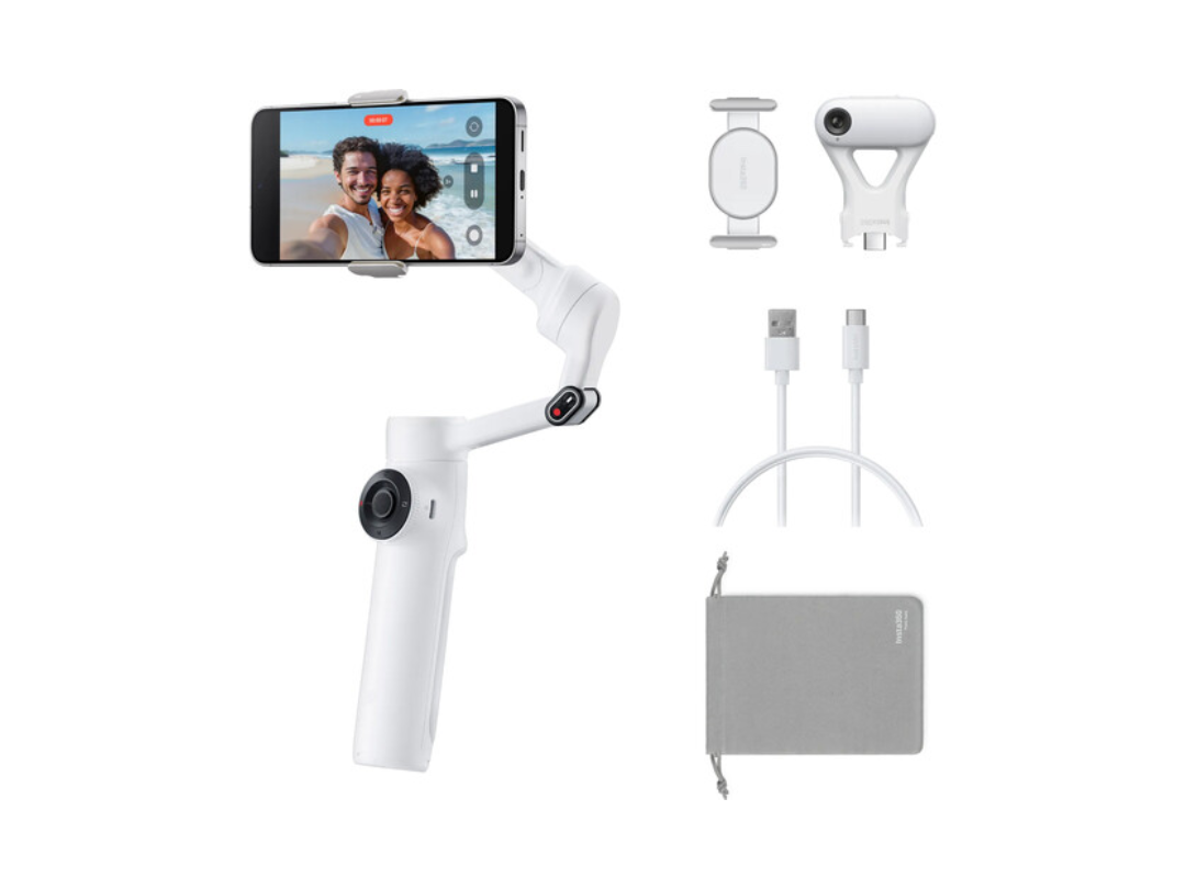 Insta360 Flow 2 AI Tracker Bundle Smartphone Gimbal Stabilizer