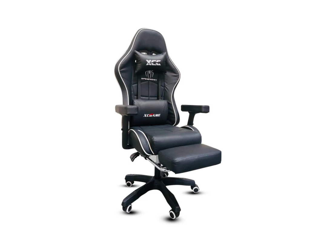 XC-Game Gaming Chair with Footrest - Black Line Model - Qatar Delivery