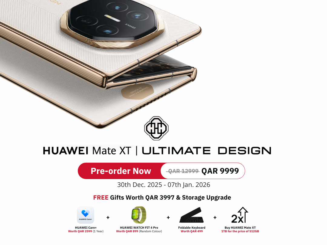 HUAWEI Mate XT ULTIMATE DESIGN 16GB, 1TB Dual Card, Super Slim Triple-Fold Smartphone