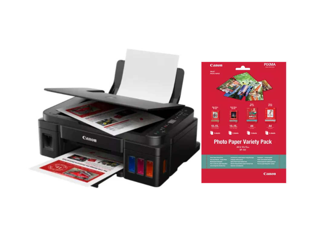 Canon Pixma G-3410 Ink Tank Printer - Print, Scan, Copy in Qatar