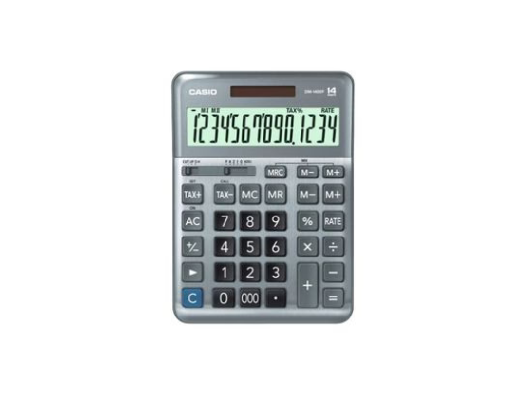 Buy Casio Electronic Calculator DM-1400F-W-DP in Qatar