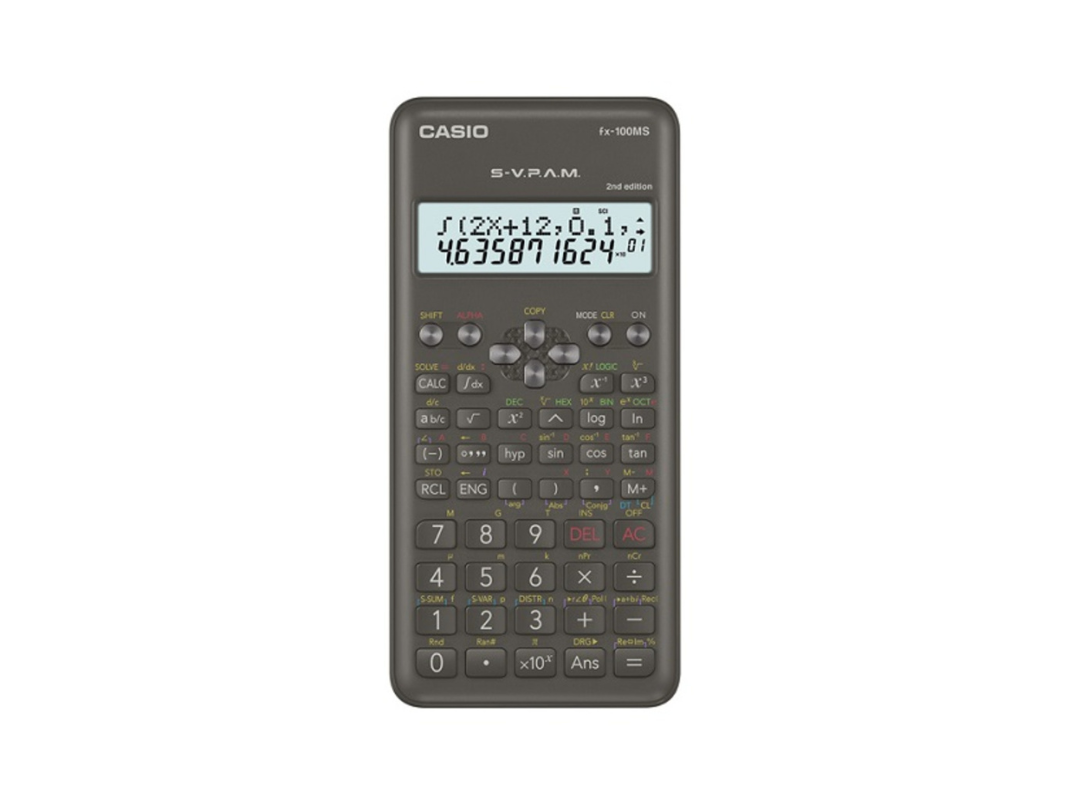 Buy Casio FX-100MS-2W-DH-V Scientific Calculator in Qatar