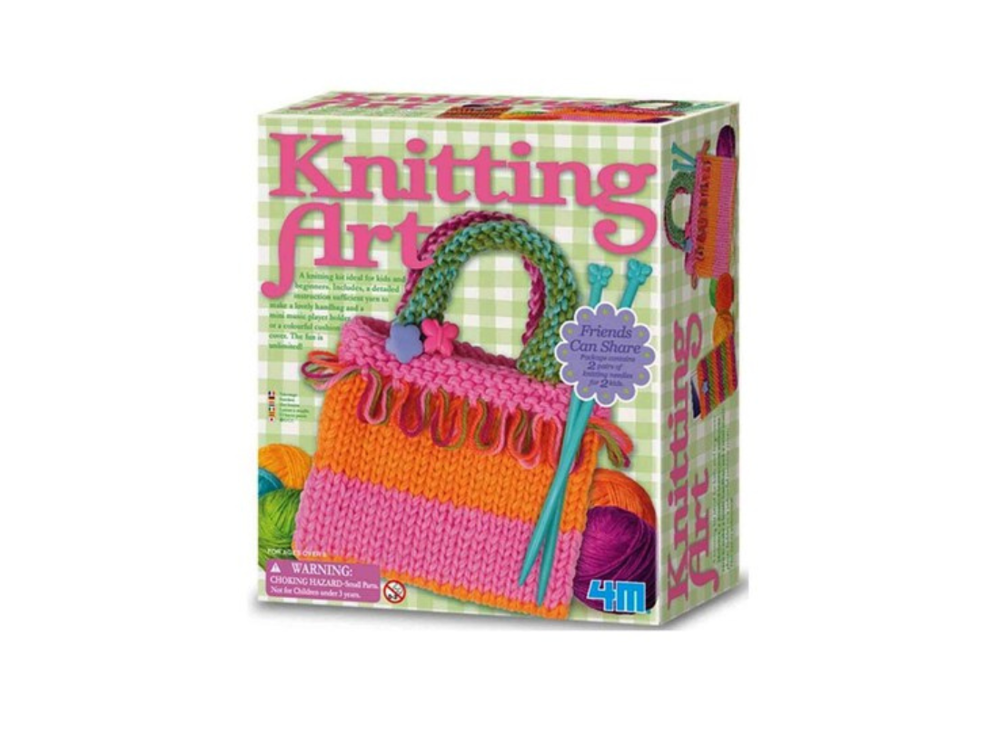 Buy 4M EasyToDo Knitting Art Kit - Craft Kit for Kids 8+ in Qatar