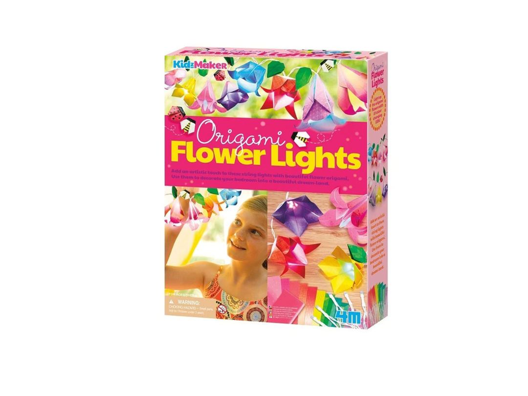 Buy 4M Origami Flower Lights Kit - DIY Craft for Kids in Qatar