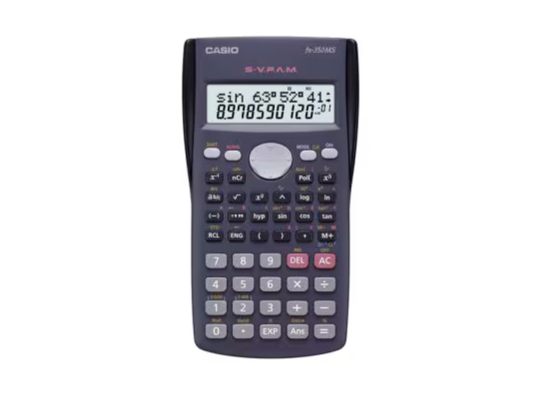 الآلة الحاسبة العلمية Casio FX-350MS الإصدار الثاني 