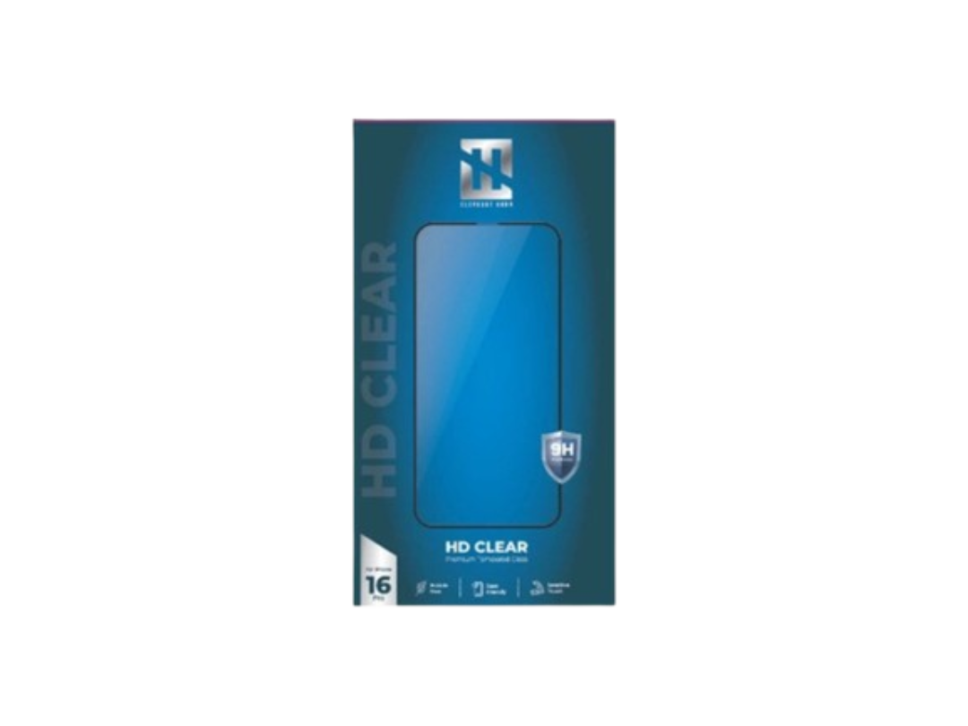 Buy Elephant Horn HD Clear Tempered Glass iPhone 16 Pro Max in Qatar 