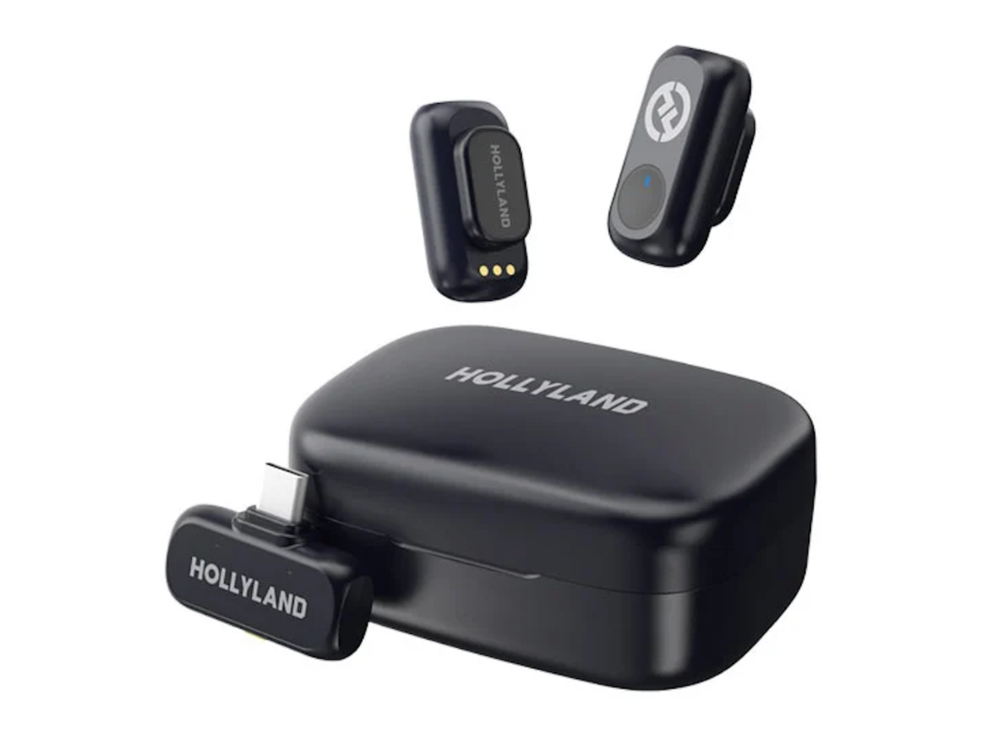 Hollyland LARK A1 Mini Duo USB‑C – Dual Wireless Lavalier Mic | Qatar