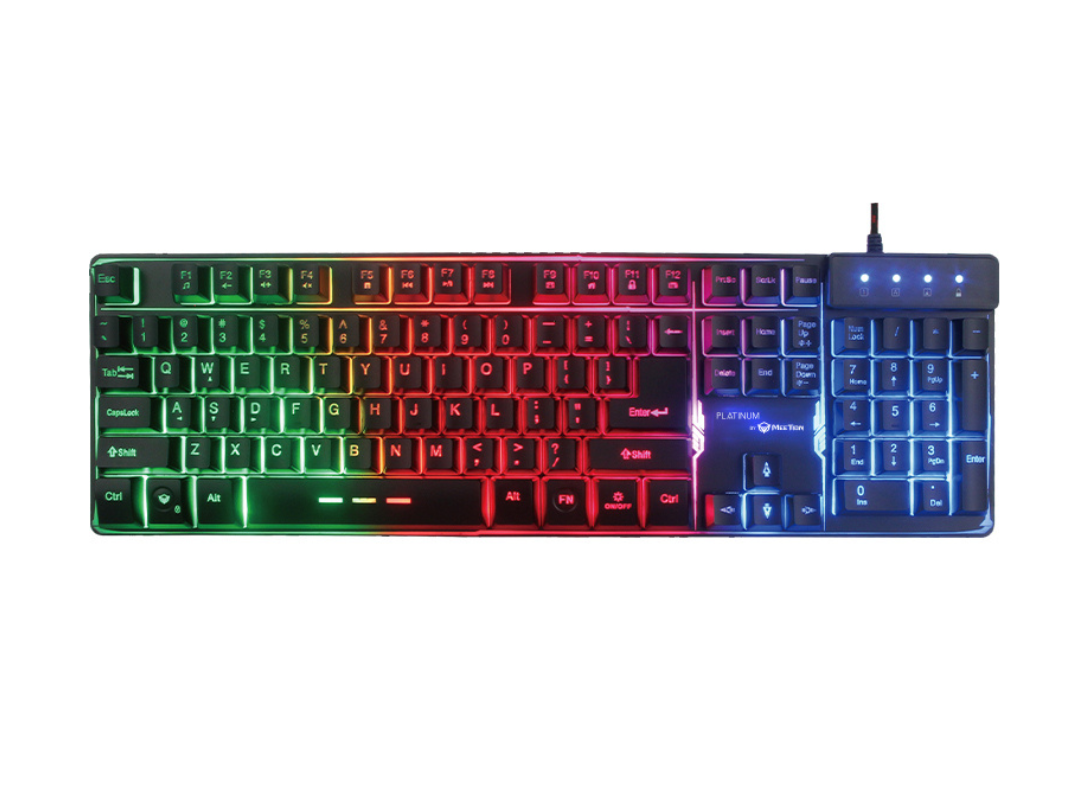 Meetion MT-K9300-P Rainbow Gaming Keyboard USB | 104 Keys | Qatar
