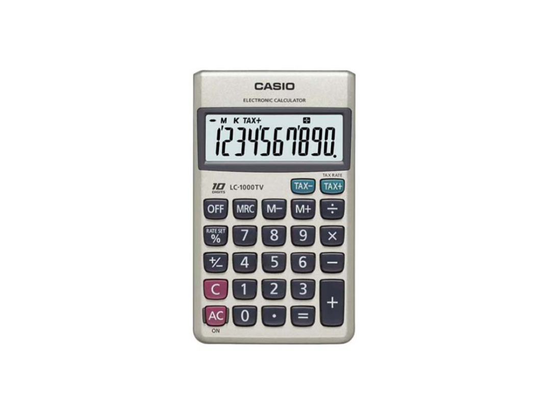 Buy Casio LC-1000TV-W-DP Calculator in Qatar