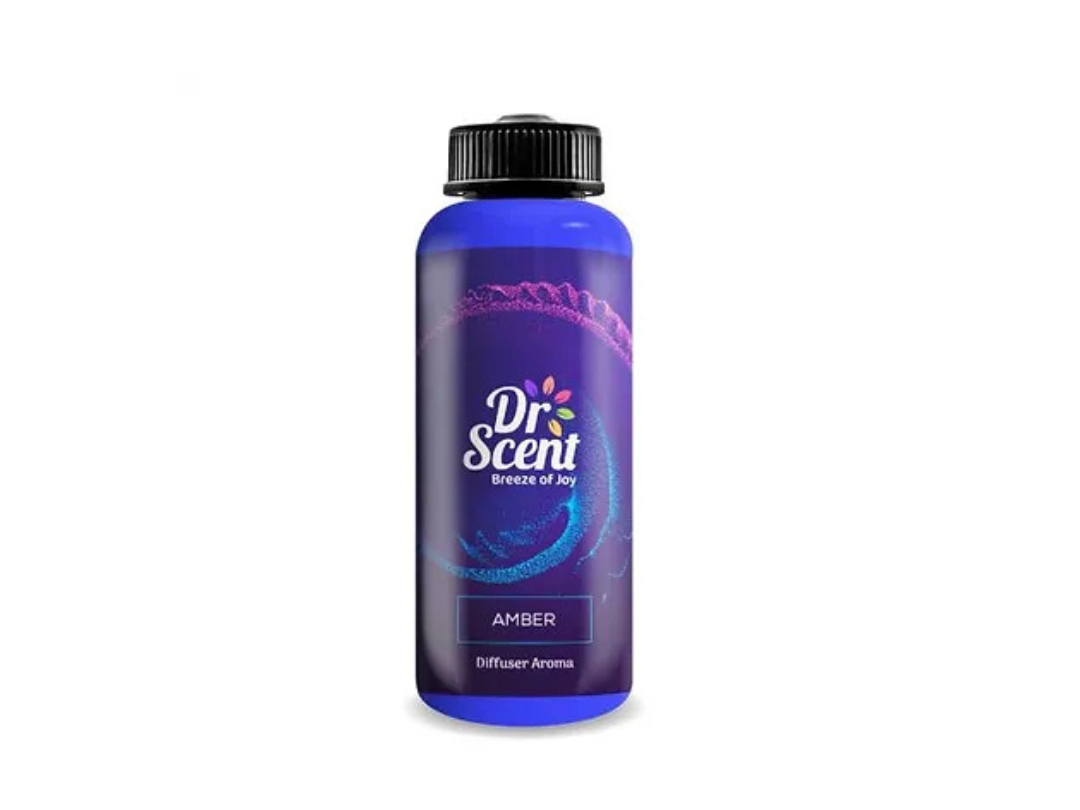 Dr Scent Diffuser Aroma - Amber (500ml)  Warm Fragrance for Your Space