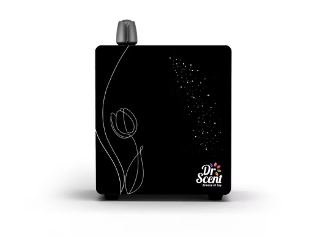 Dr Scent Eco Tulip Diffuser (Black) – Ultrasonic & Eco-Friendly