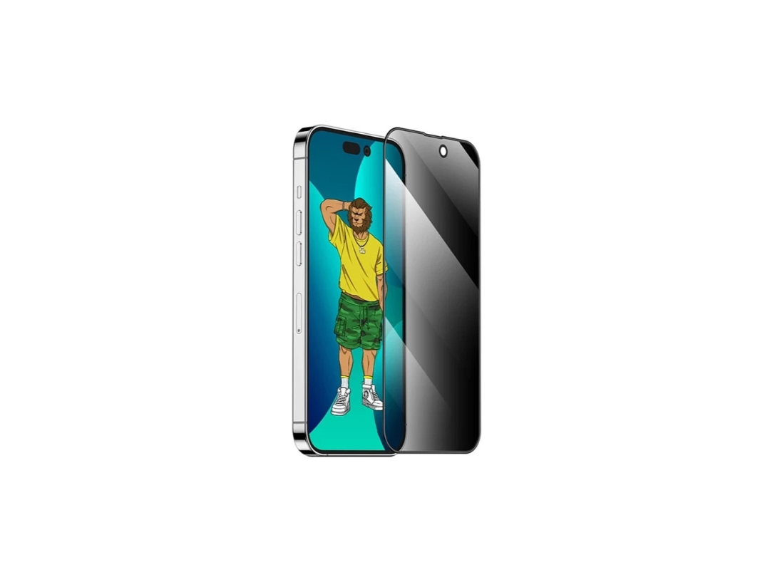Green Lion 3D Silicone Plus Privacy Screen Protector for iPhone 15 Pro
