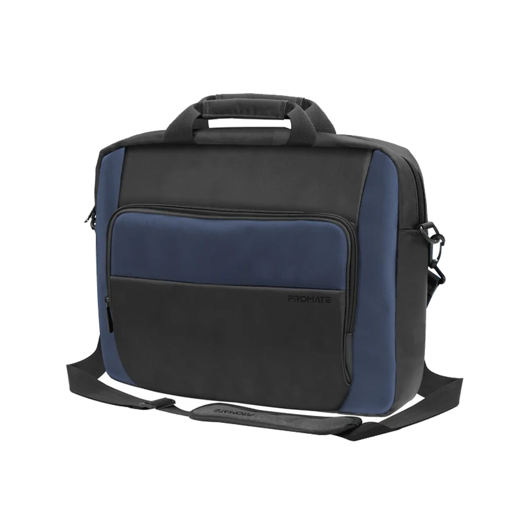 Promate Large Capacity Laptop Sleeve with Multiple Compartments 15.6