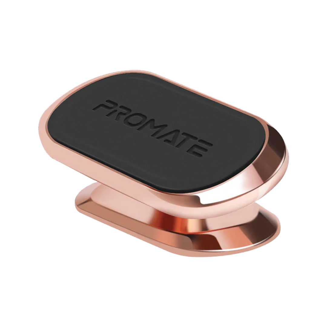 Promate Magnetic Dashboard Mount for Smartphones & Tablets Rose Gold in Qatar
