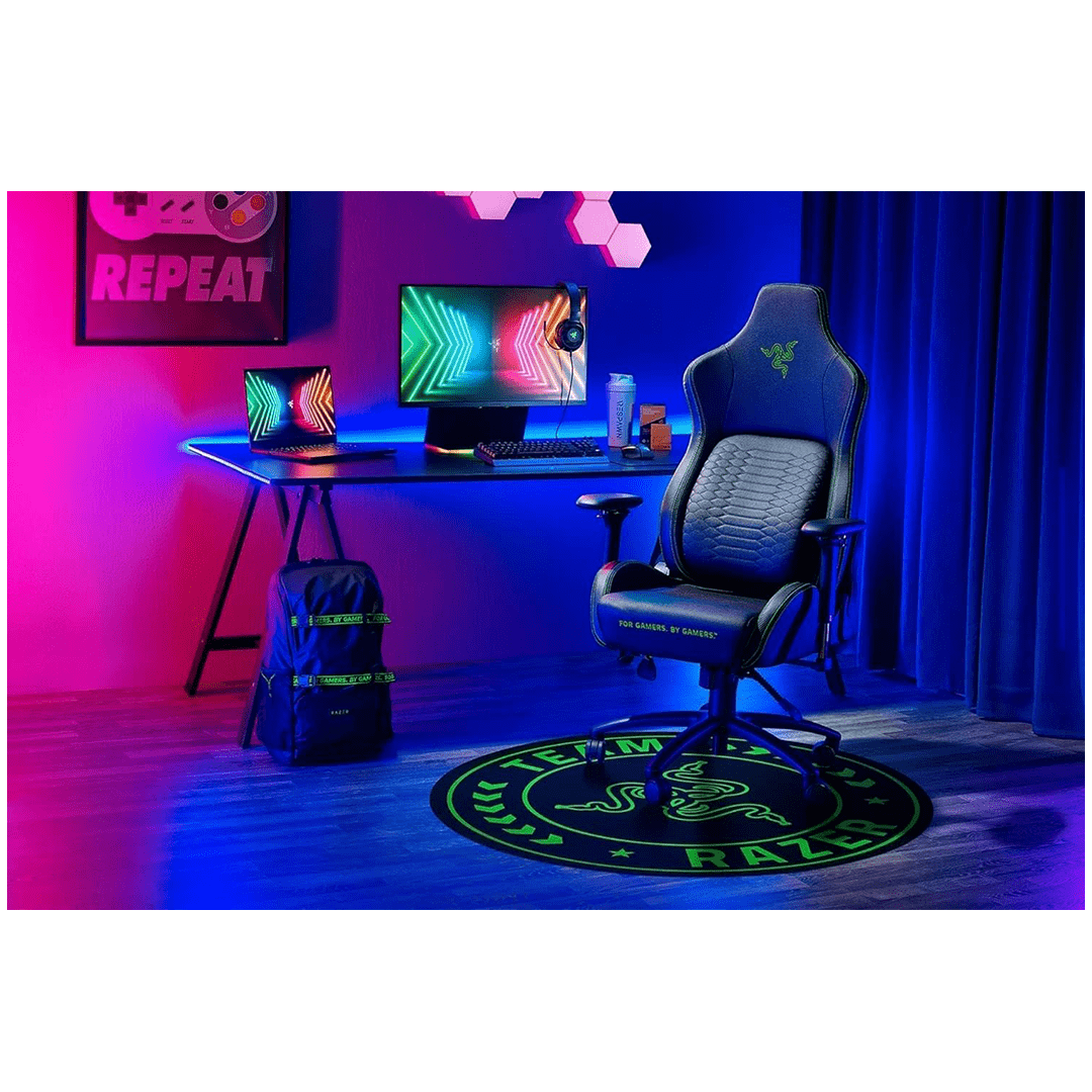 Team Razer Floor Mat Room and gaming chair accessory for esports in Qatar