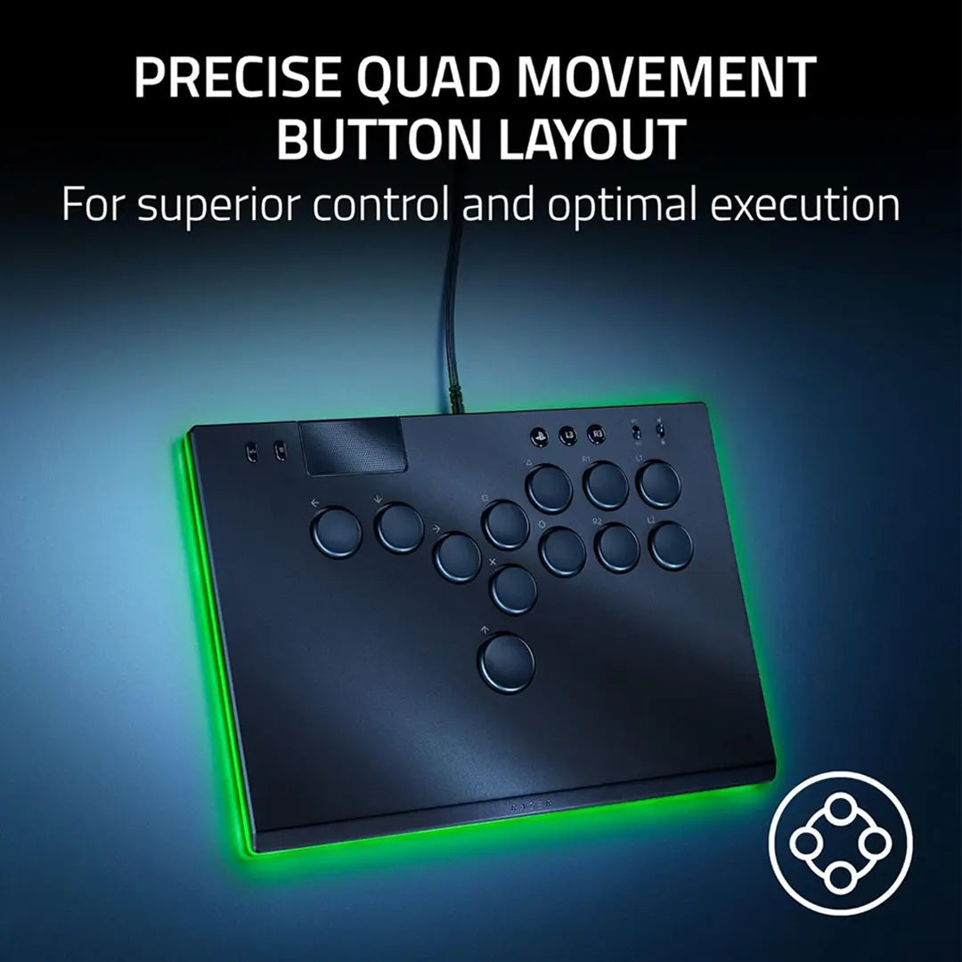 Razer Kitsune All-Button Arcade Controller, For PS5 / PlayStation 5 & PC in Qatar