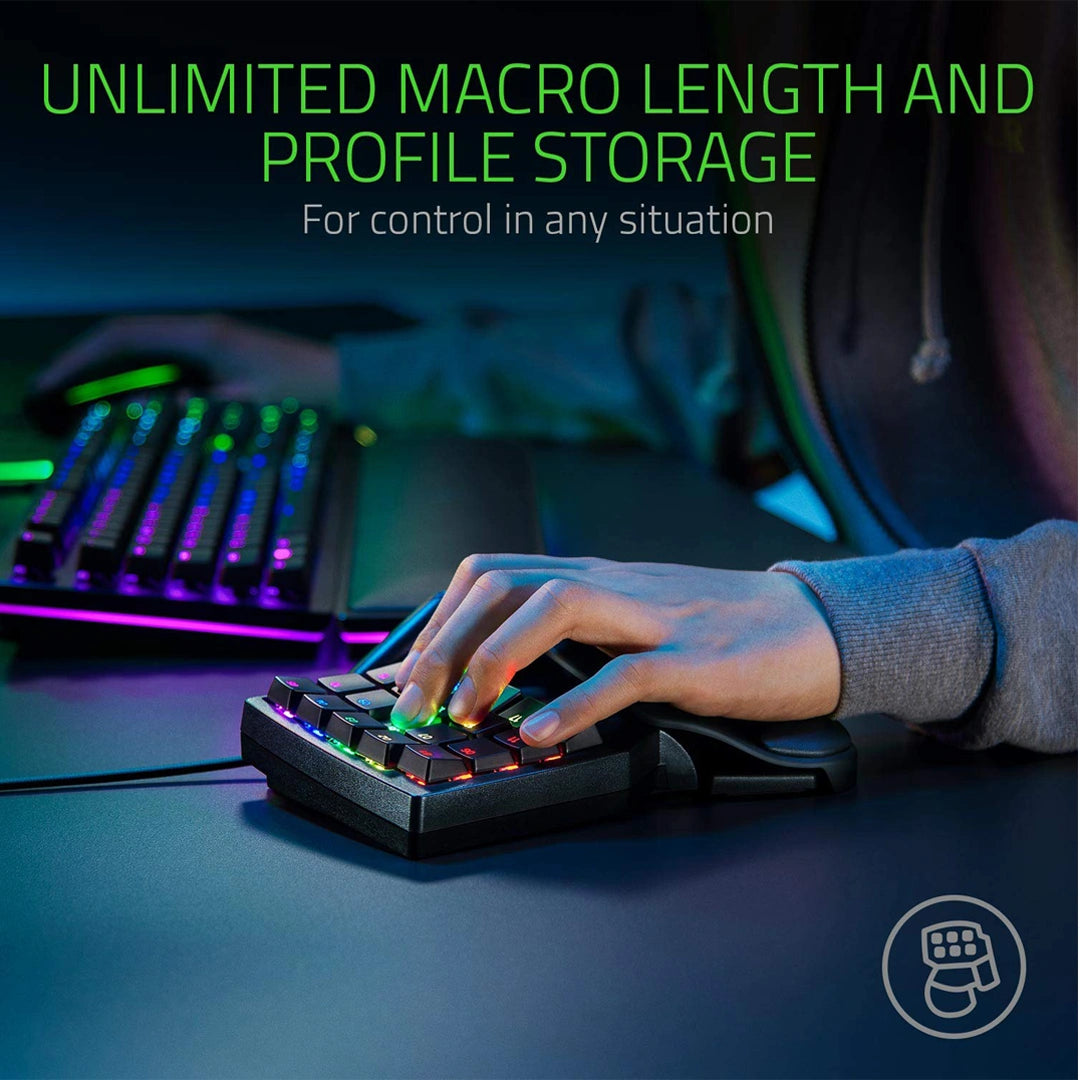 Razer Tartarus Pro Gaming Keypad with Analog Optical Keys and 32 Programmable Keys in Qatar