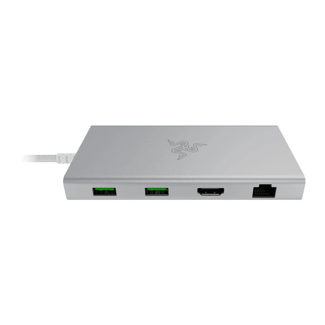 Razer USB-C Dock, 11-Ports, 4K 60Hz Display Output -  Mercury Edition