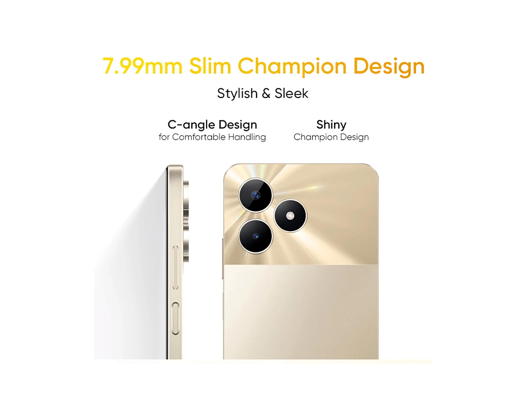 Realme C53 LTE 6GB 128GB - Champion Gold in Qatar