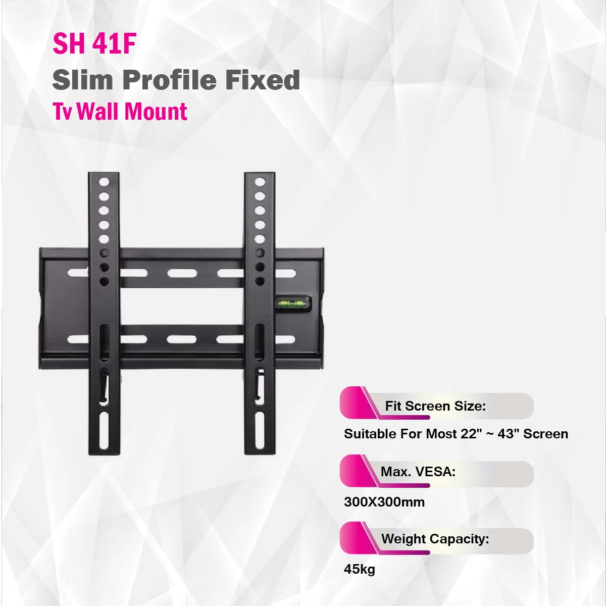 Skill Tech SH 41F - Fixed TV Wall Mount
