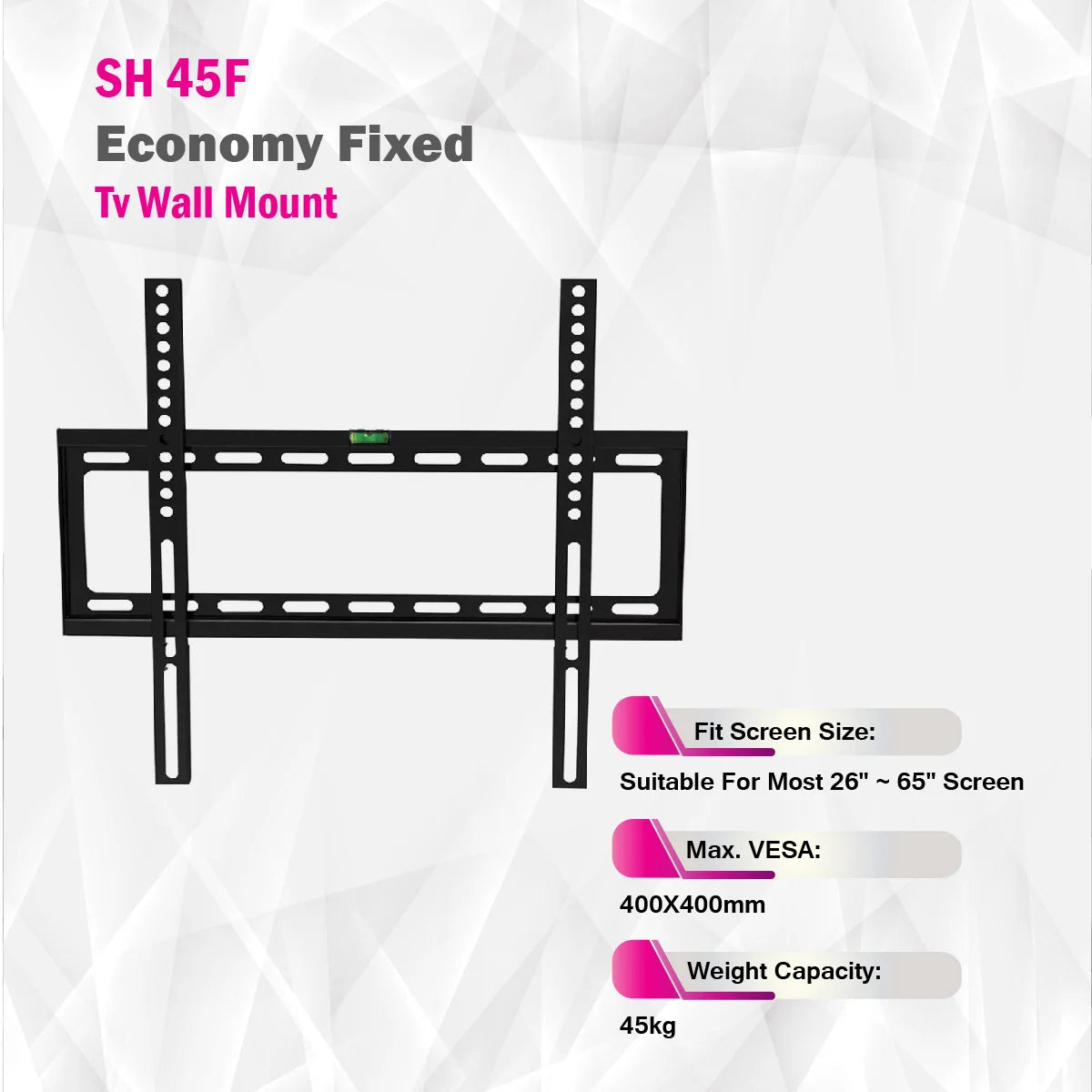 Skill Tech SH 45F - Economy Fixed Tv Wall Mount