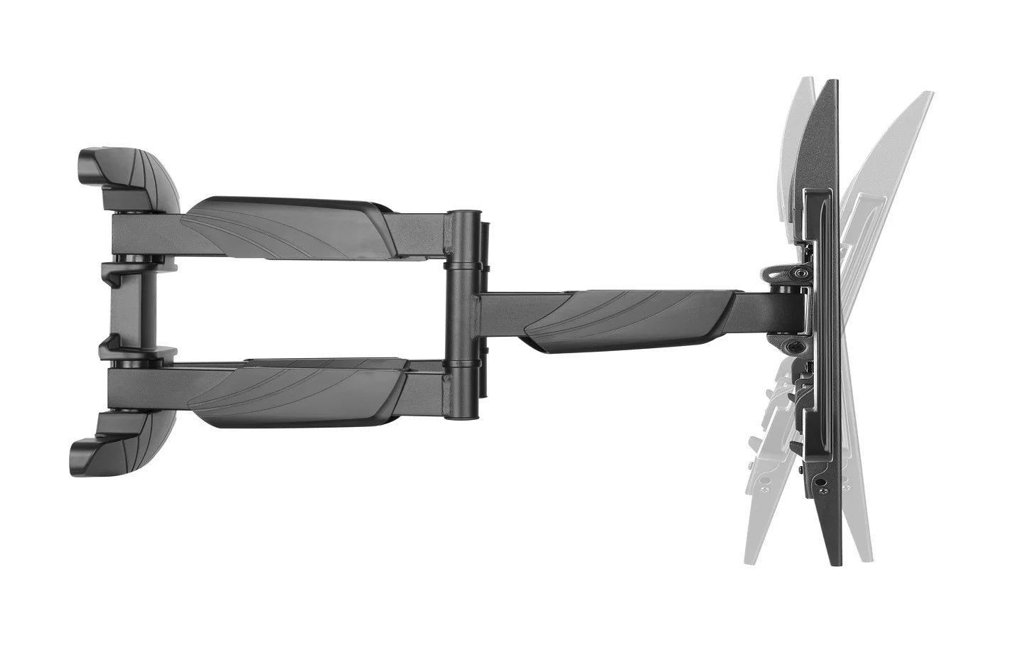 Skill Tech SH 640P - Elegant Double Arm Full-Motion Tv Wall Mount