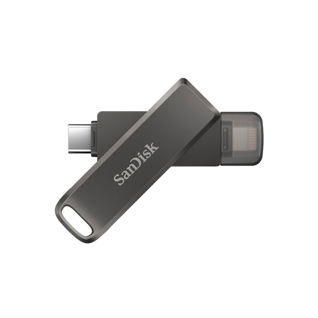  SanDisk 128GB iXpand Flash Drive Luxe For Lightning & USB Type-C Connection in Qatar