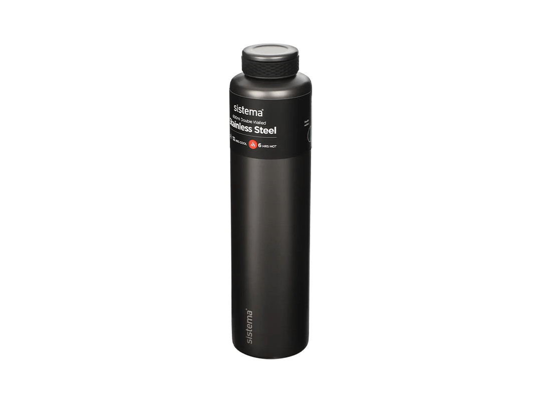 Sistema 600ml Stainless Steel Bottle in Qatar