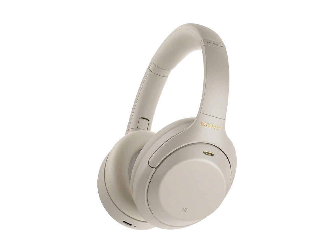 Sony Noise Cancelling Wireless Headphones - Silver in Qatar