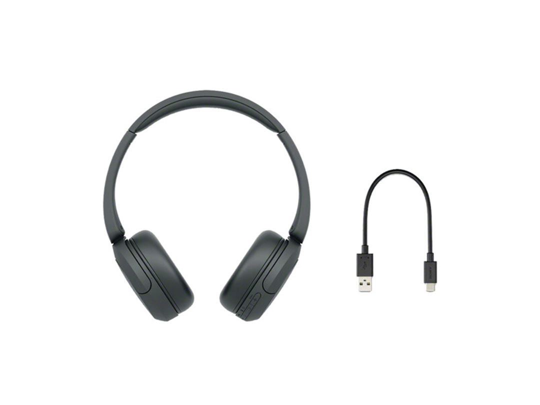 Sony WH-CH520 Wireless On-Ear Headphones with Microphone - Black in Qatar