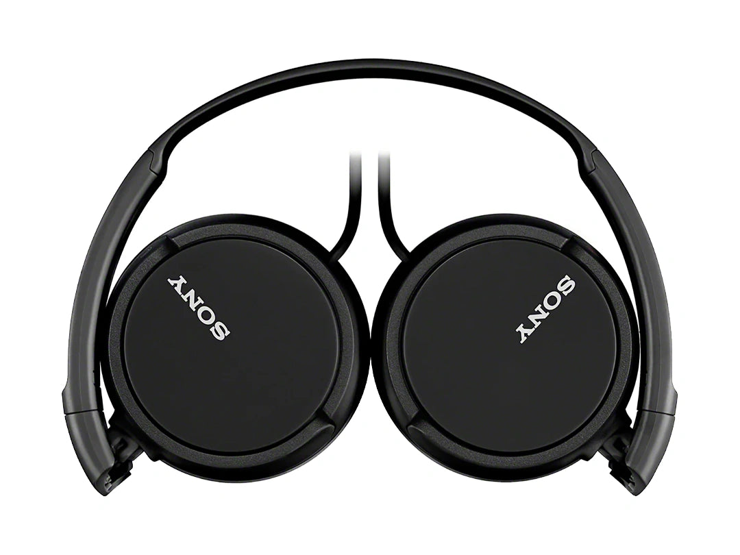 Sony Wired On-Ear Headphones with Mic - Black in Qatar