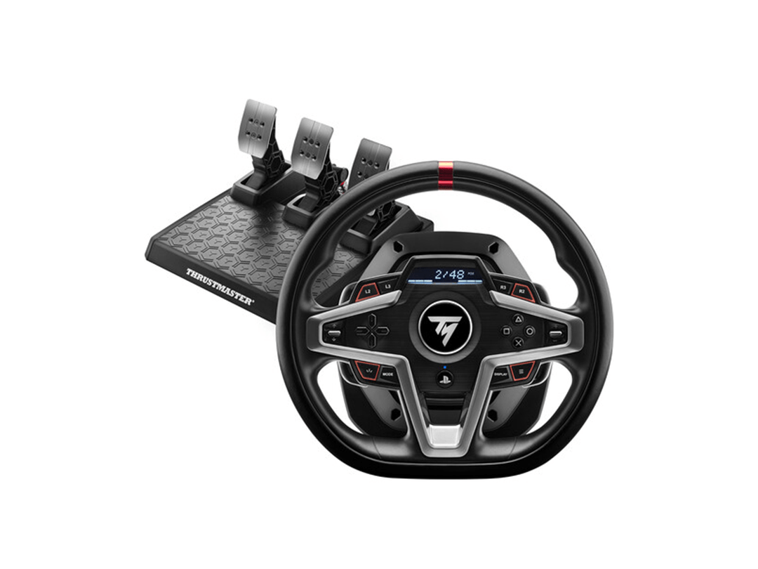 Thrustmaster T248 Racing Wheel and T3PM Pedal Set in Qatar