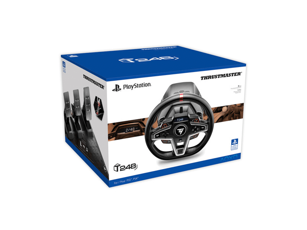 Thrustmaster T248 Racing Wheel and T3PM Pedal Set in Qatar