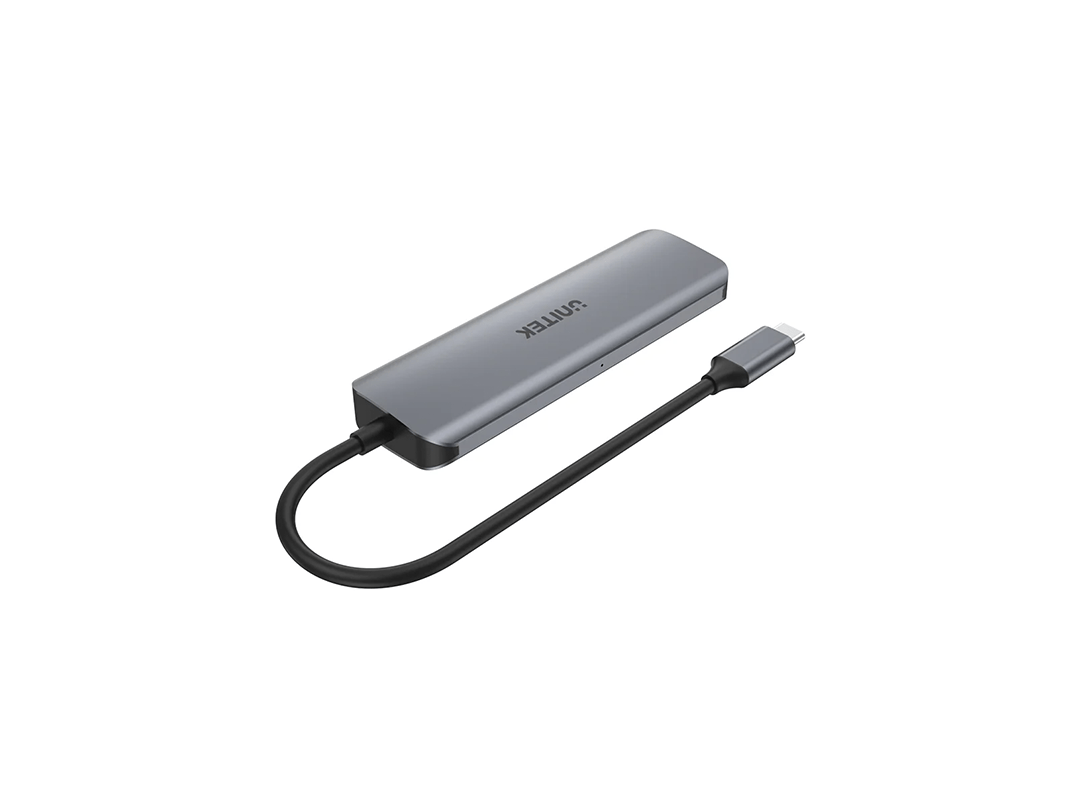 Unitek uHUB P5+ 6-in-1 USB-C Hub with HDMI and Dual Card Reader in Qatar