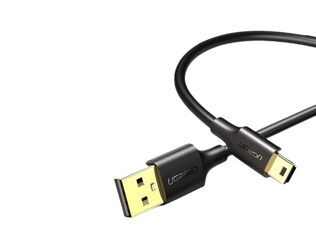 uGreen USB to Mini USB  5Pin cable gold-plated 1.5M US132-10385