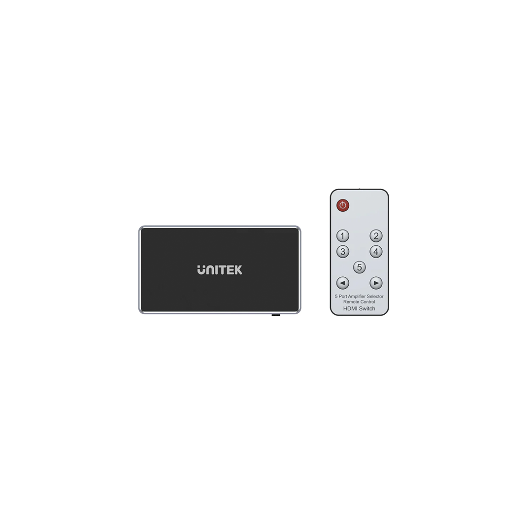 Unitek 4K HDMI Switch 5 In 1 Out in Qatar
