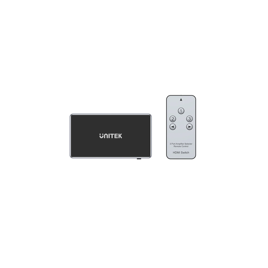 Buy Unitek 4K HDMI Switch 3 In 1 Out in Qatar – DigitalZone Trading Qatar