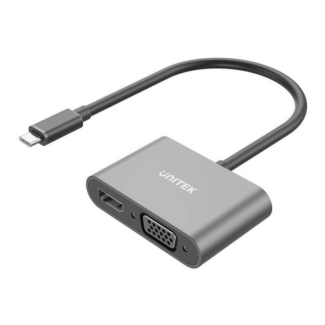 Unitek USB-C to HDMI and VGA Adapter
