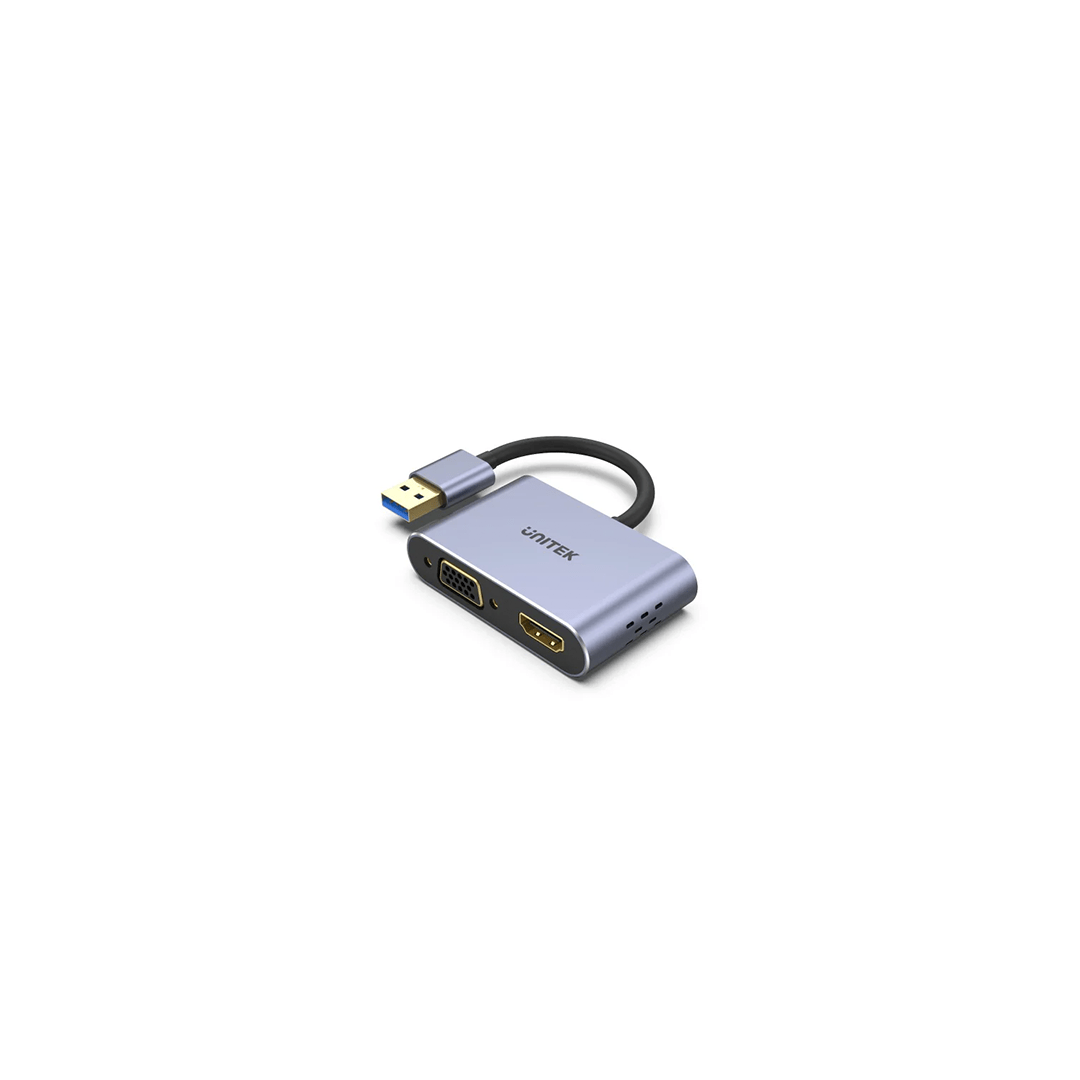 Unitek USB 3.0 to HDMI and VGA Adapter in Qatar