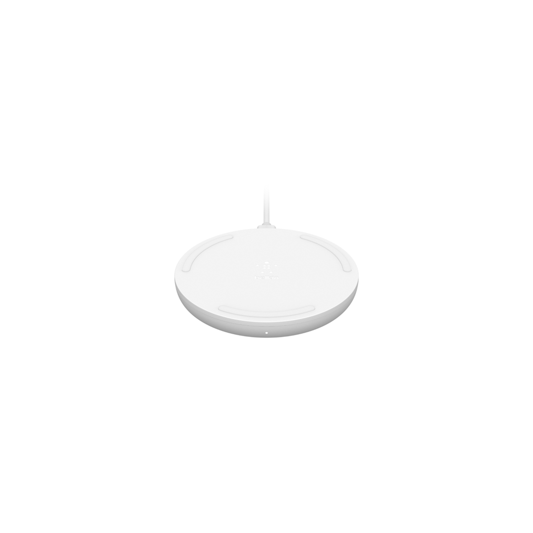 Belkin BoostCharge 10W Wireless Charging Pad + Cable - White in Qatar