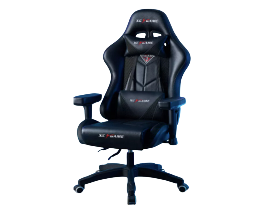 XC Game Gaming Chair-With Footrest Black GFY-102T18